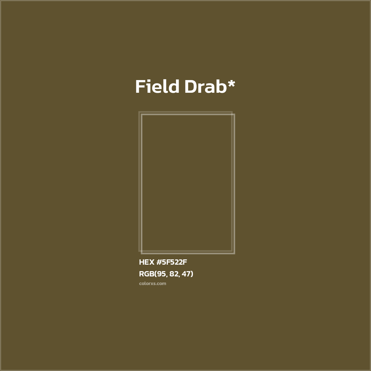 HEX #5F522F Color Name, Color Code, Palettes, Similar Paints, Images
