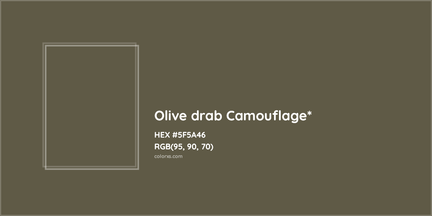 HEX #5F5A46 Color Name, Color Code, Palettes, Similar Paints, Images