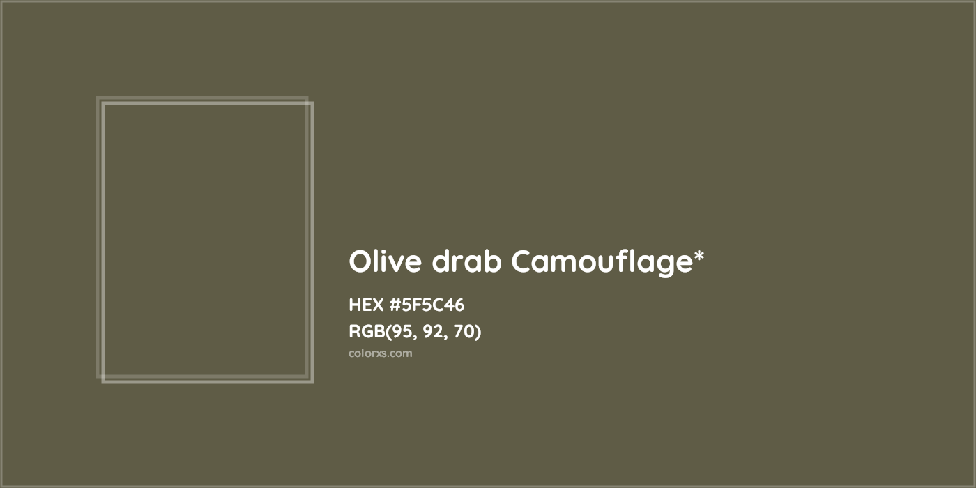 HEX #5F5C46 Color Name, Color Code, Palettes, Similar Paints, Images