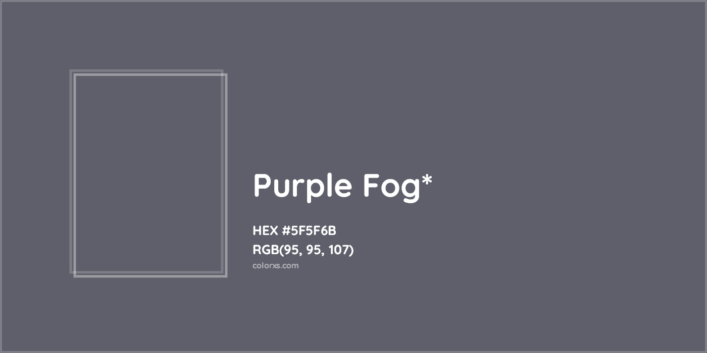 HEX #5F5F6B Color Name, Color Code, Palettes, Similar Paints, Images