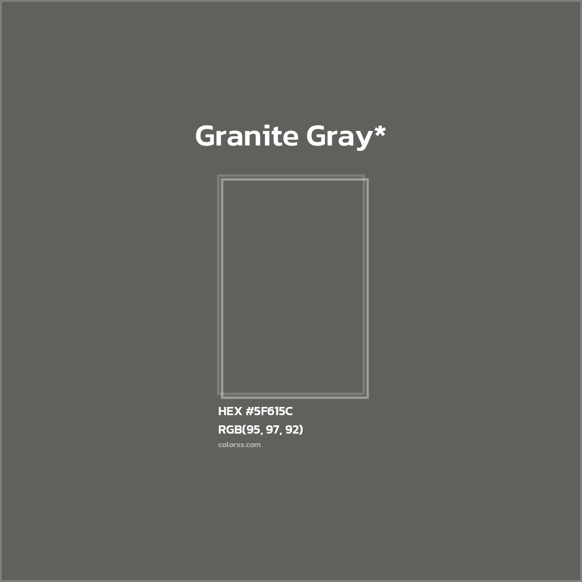 HEX #5F615C Color Name, Color Code, Palettes, Similar Paints, Images