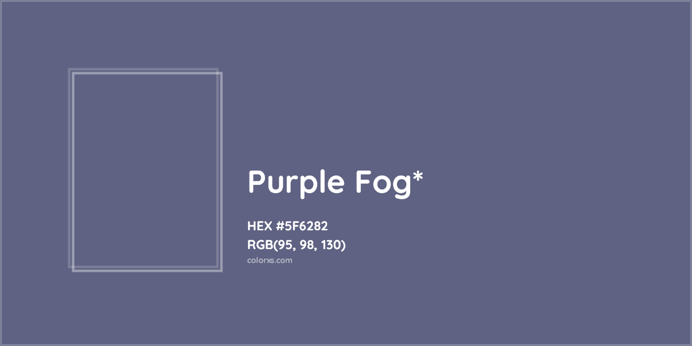 HEX #5F6282 Color Name, Color Code, Palettes, Similar Paints, Images