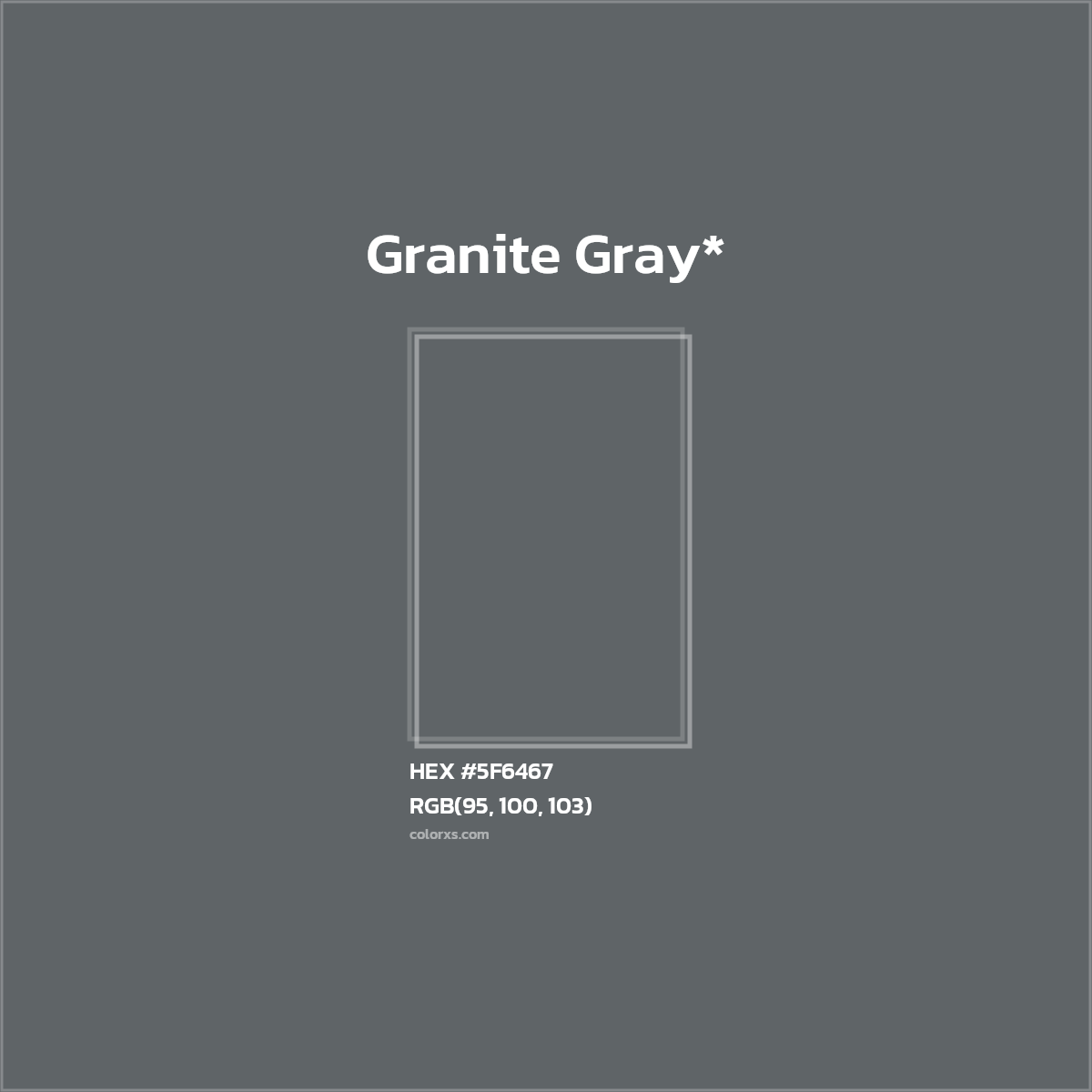 HEX #5F6467 Color Name, Color Code, Palettes, Similar Paints, Images