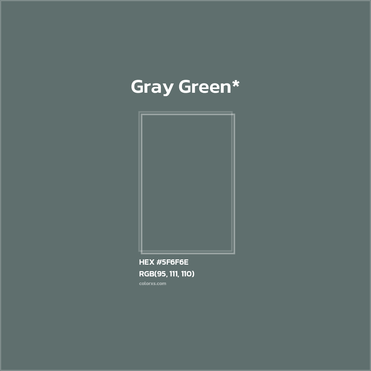 HEX #5F6F6E Color Name, Color Code, Palettes, Similar Paints, Images