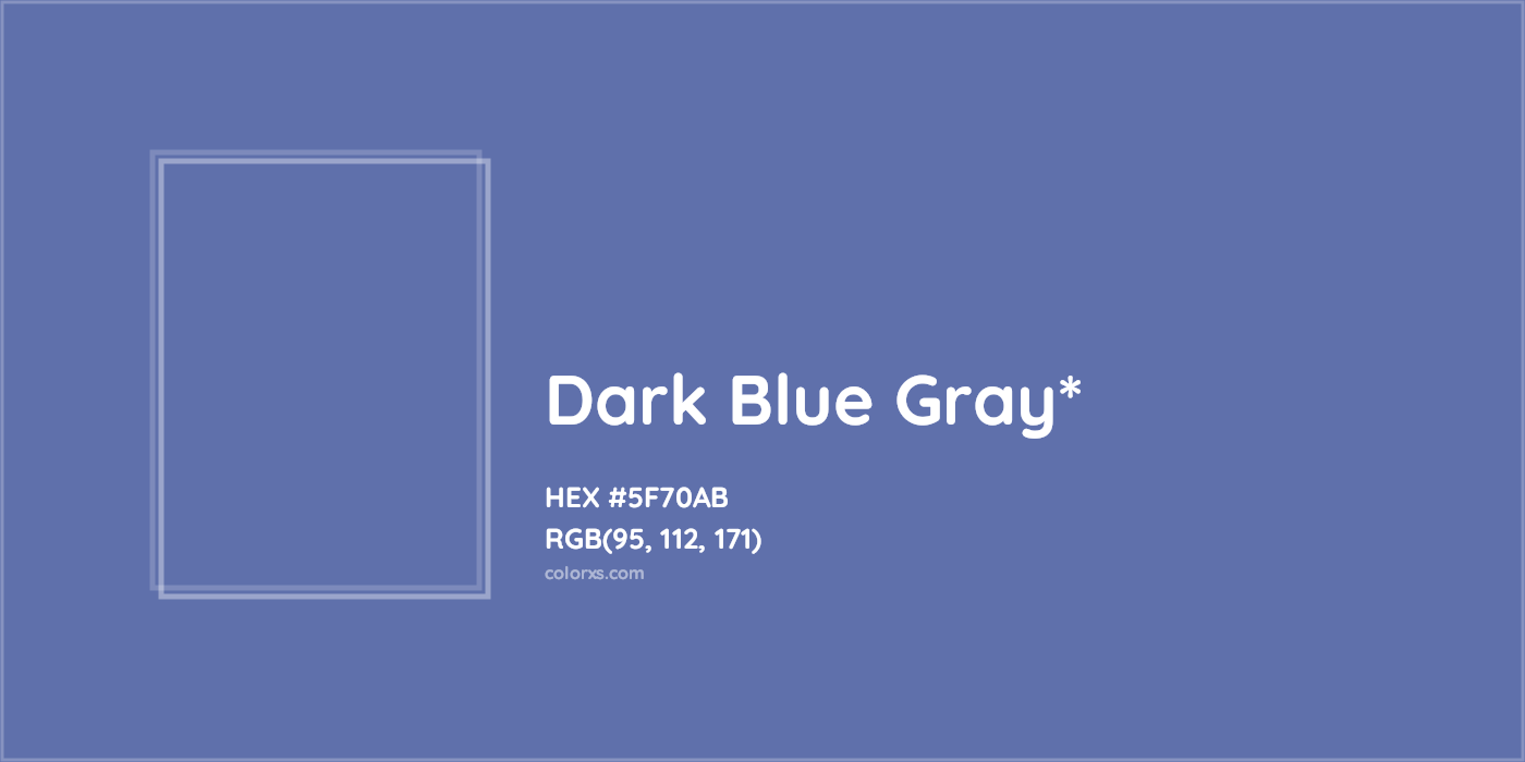 HEX #5F70AB Color Name, Color Code, Palettes, Similar Paints, Images