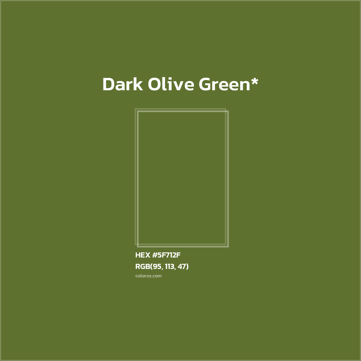 HEX #5F712F Color Name, Color Code, Palettes, Similar Paints, Images