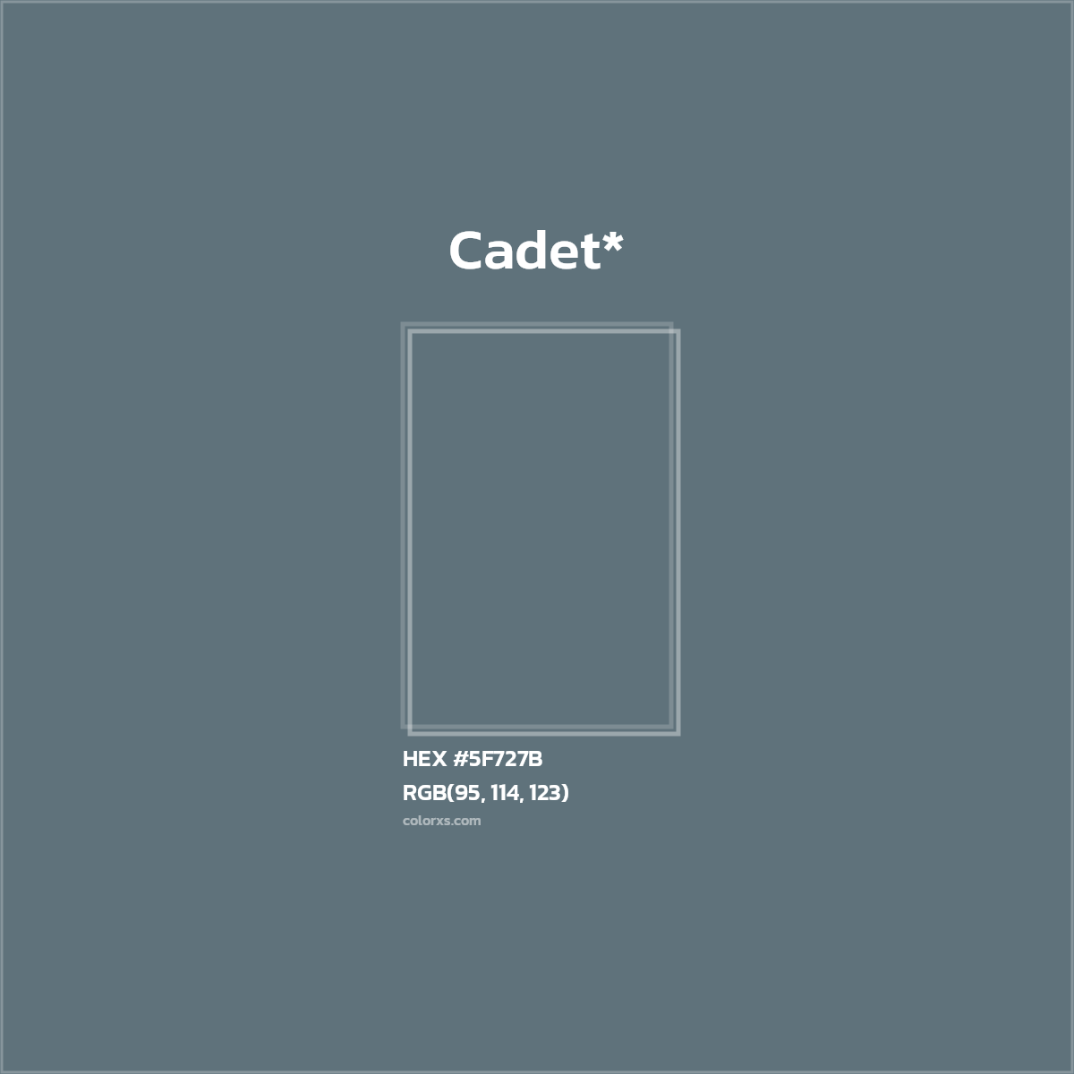 HEX #5F727B Color Name, Color Code, Palettes, Similar Paints, Images
