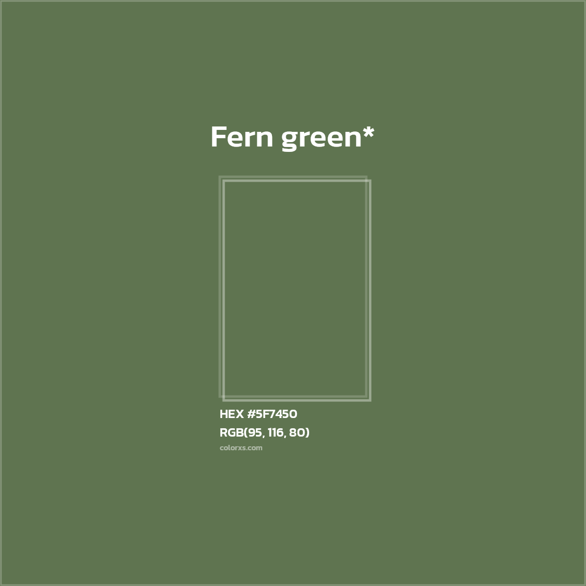 HEX #5F7450 Color Name, Color Code, Palettes, Similar Paints, Images