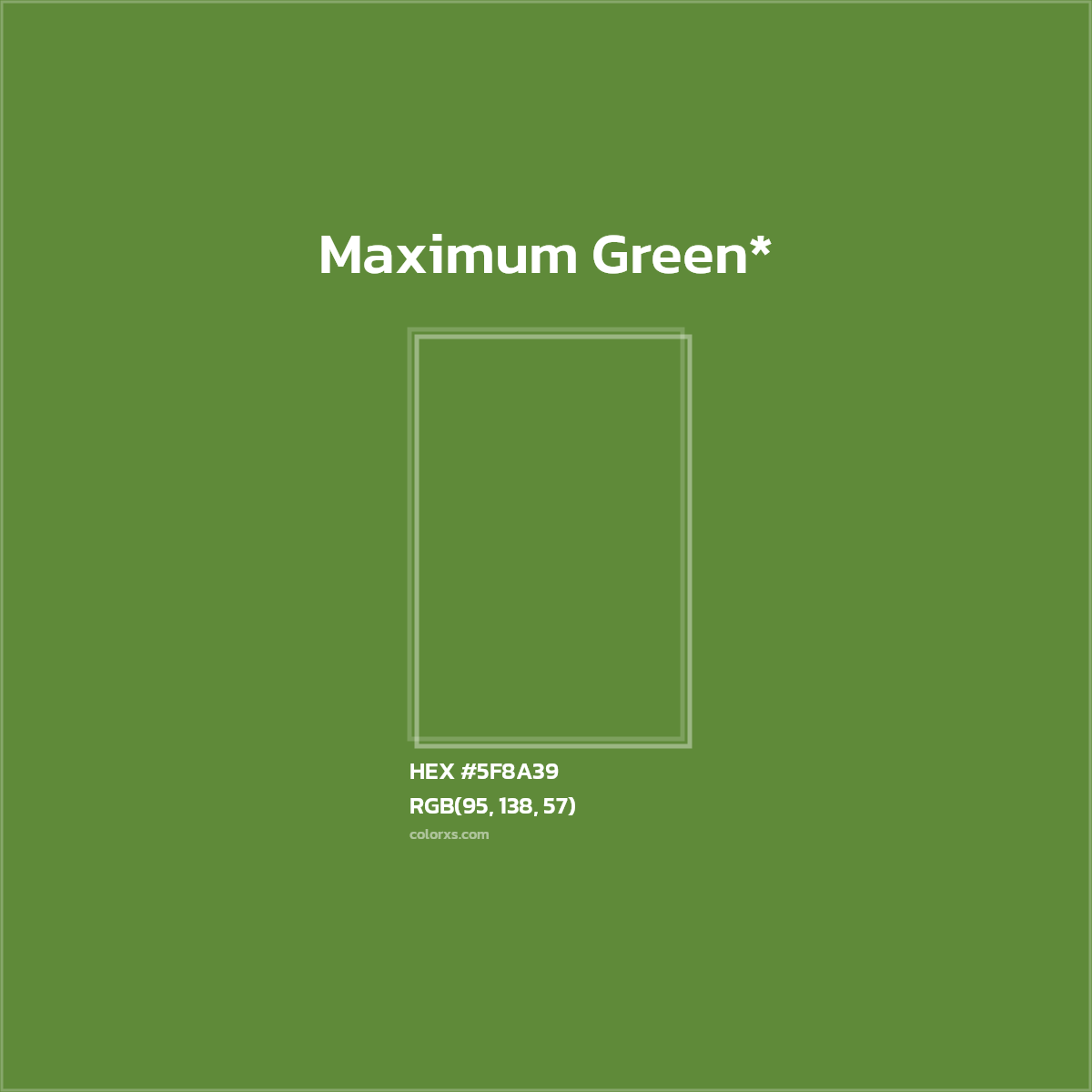 HEX #5F8A39 Color Name, Color Code, Palettes, Similar Paints, Images