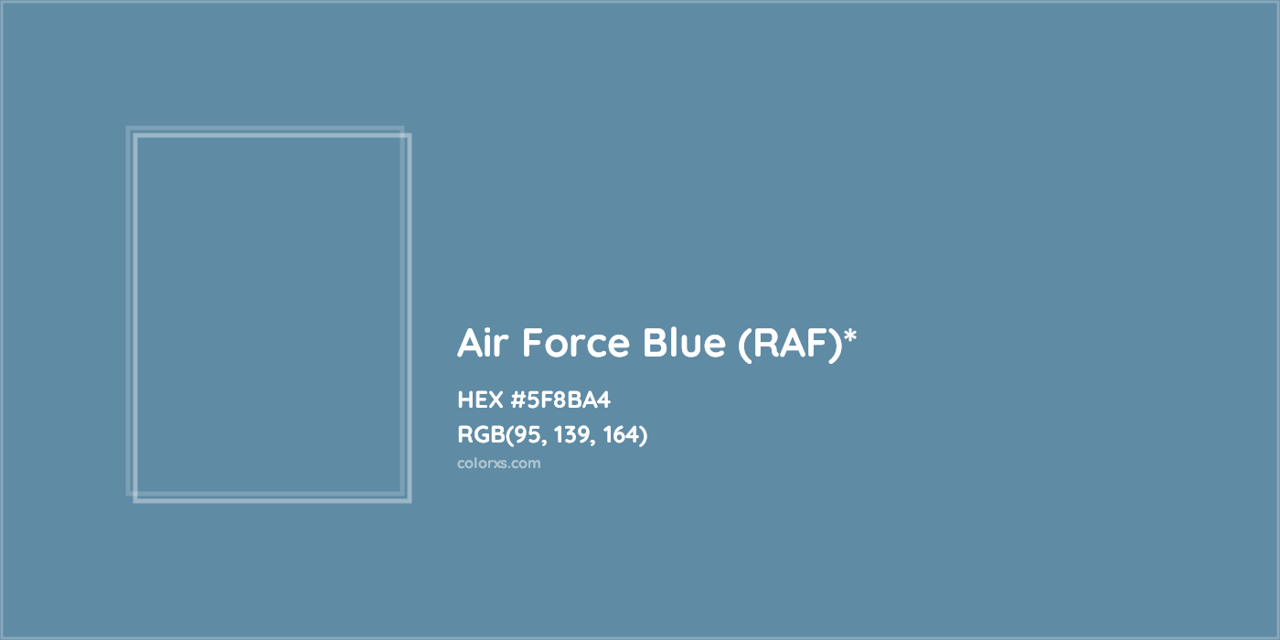 HEX #5F8BA4 Color Name, Color Code, Palettes, Similar Paints, Images