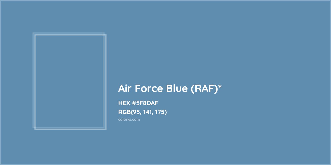 HEX #5F8DAF Color Name, Color Code, Palettes, Similar Paints, Images