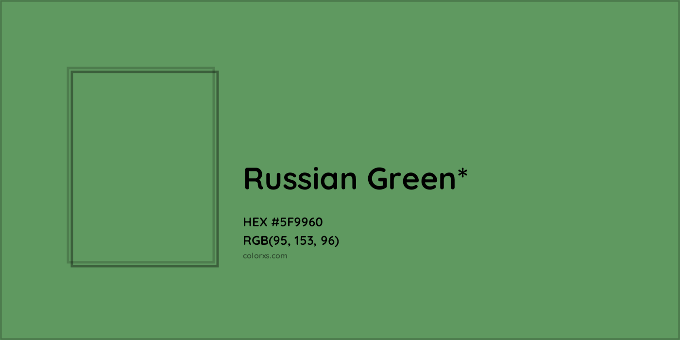 HEX #5F9960 Color Name, Color Code, Palettes, Similar Paints, Images