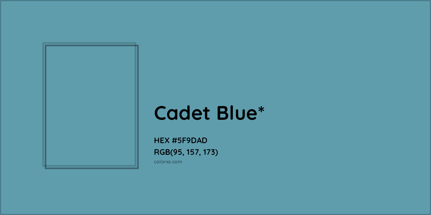 HEX #5F9DAD Color Name, Color Code, Palettes, Similar Paints, Images