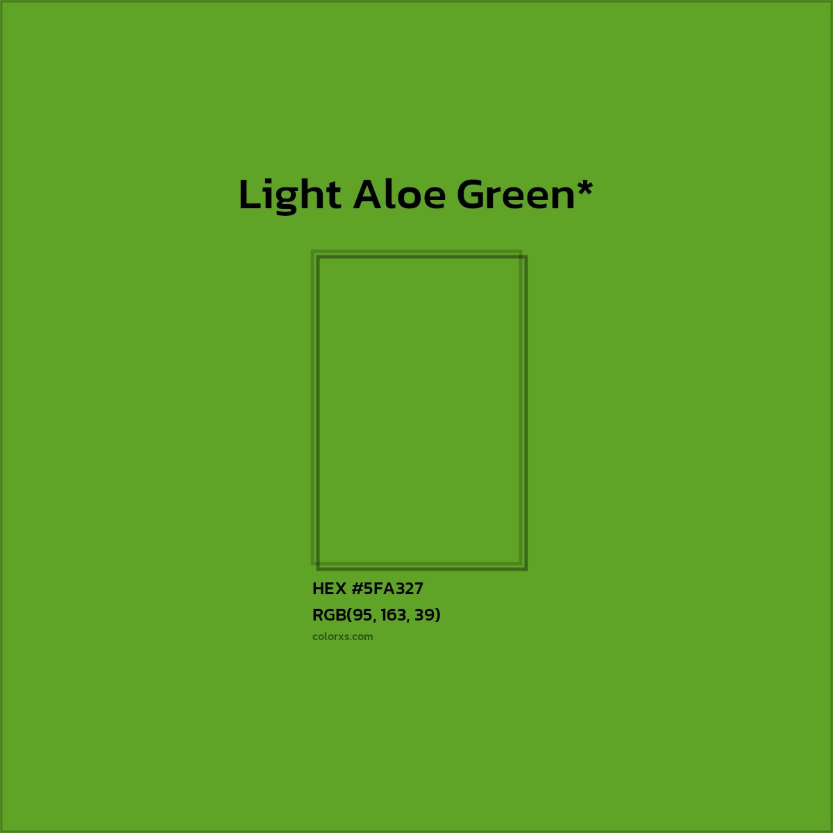 HEX #5FA327 Color Name, Color Code, Palettes, Similar Paints, Images