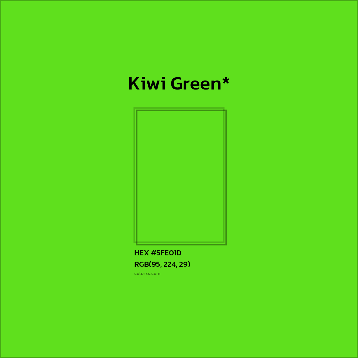 HEX #5FE01D Color Name, Color Code, Palettes, Similar Paints, Images