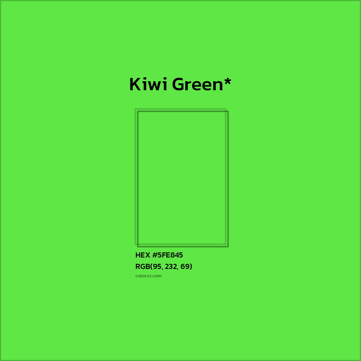 HEX #5FE845 Color Name, Color Code, Palettes, Similar Paints, Images