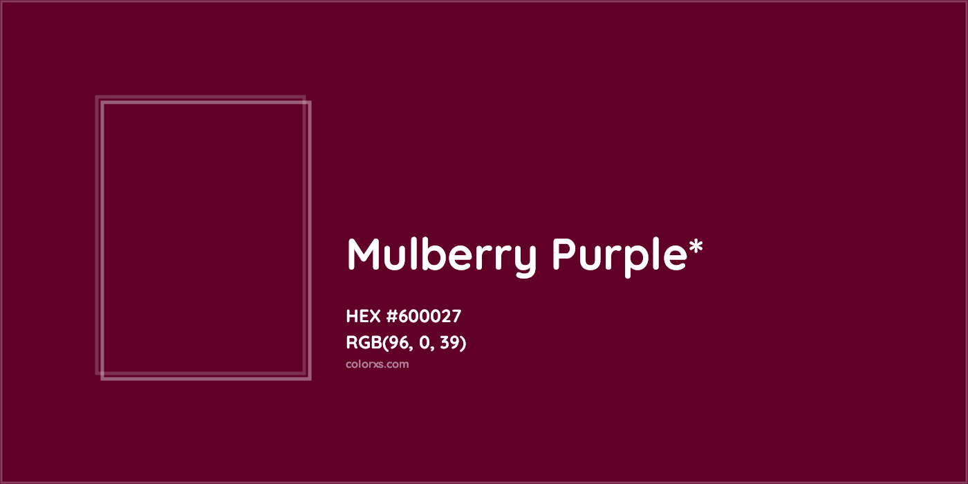 HEX #600027 Color Name, Color Code, Palettes, Similar Paints, Images