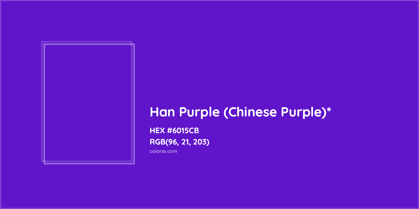 HEX #6015CB Color Name, Color Code, Palettes, Similar Paints, Images