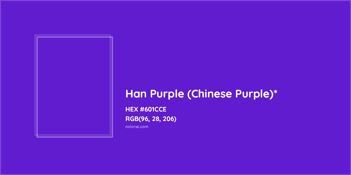 HEX #601CCE Color Name, Color Code, Palettes, Similar Paints, Images