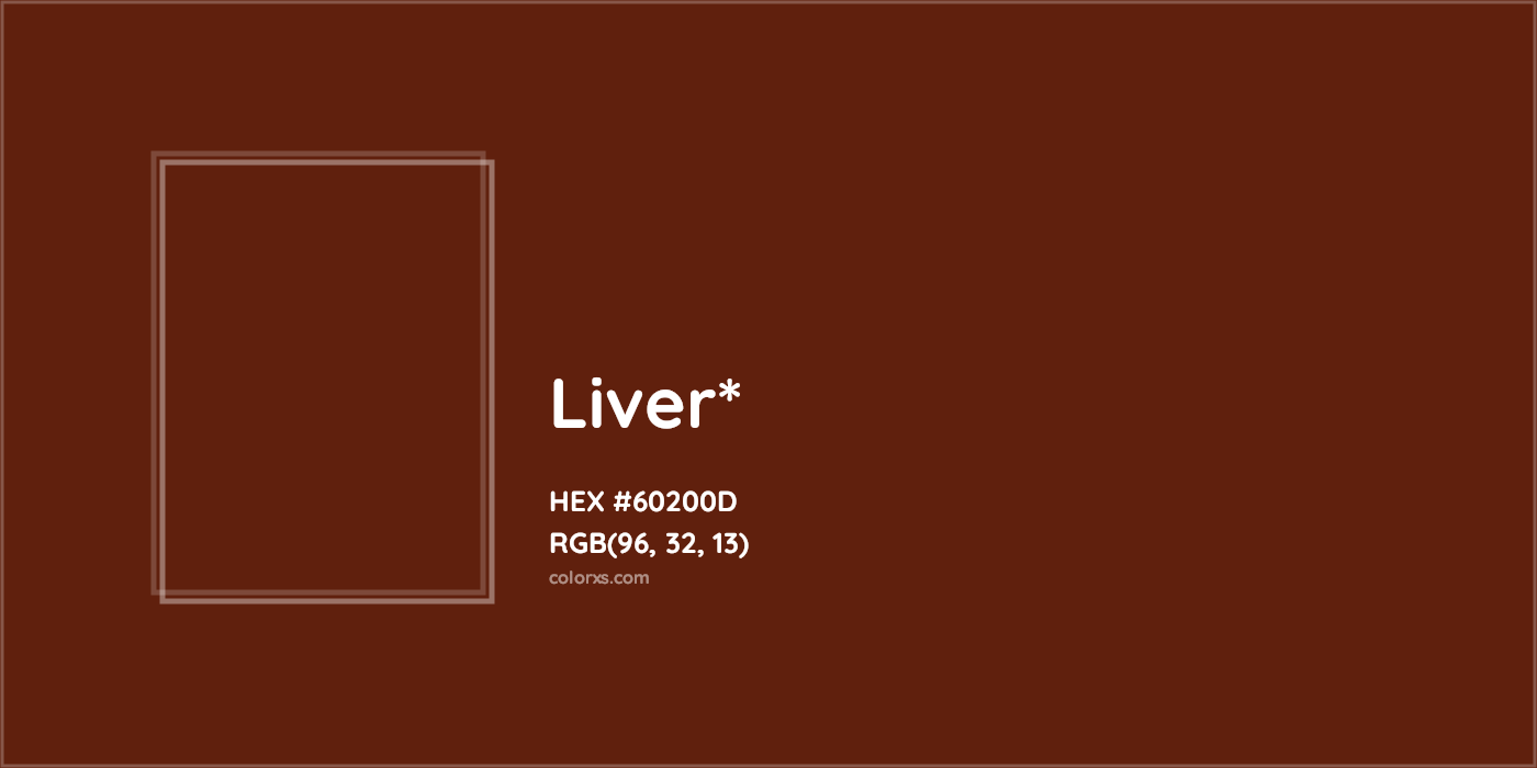 HEX #60200D Color Name, Color Code, Palettes, Similar Paints, Images