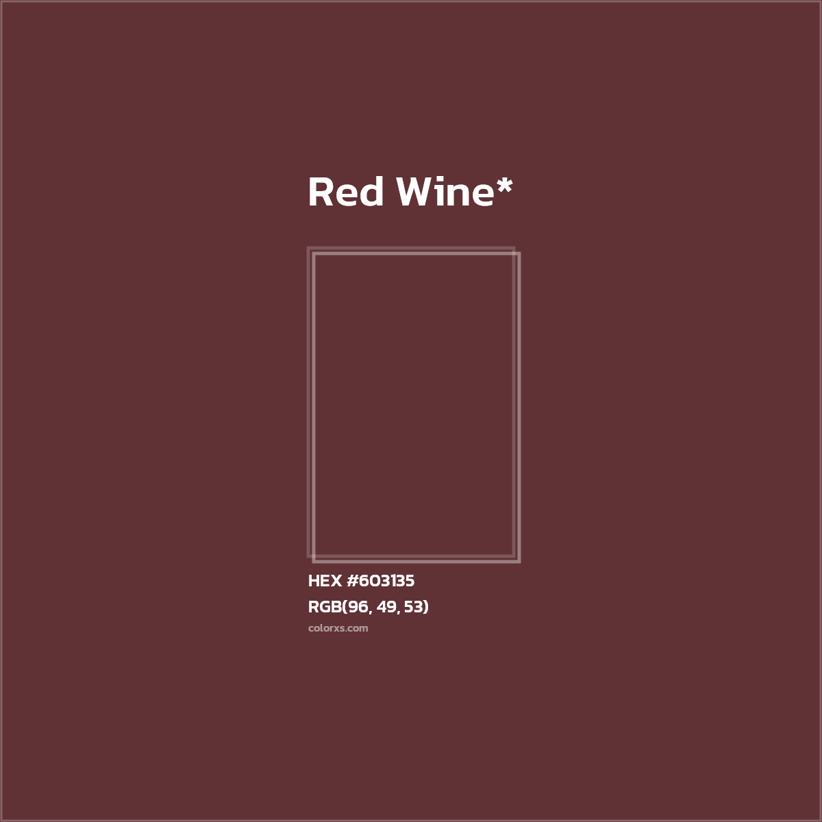 HEX #603135 Color Name, Color Code, Palettes, Similar Paints, Images