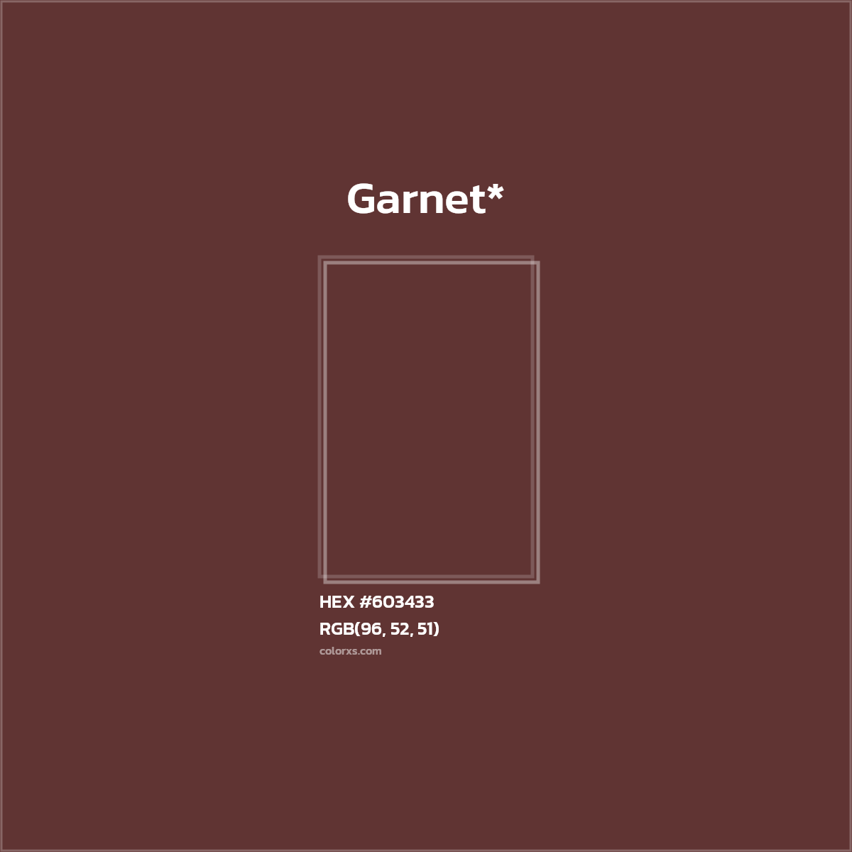 HEX #603433 Color Name, Color Code, Palettes, Similar Paints, Images