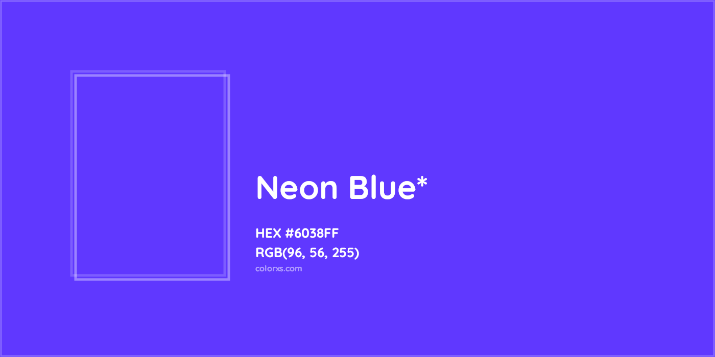 HEX #6038FF Color Name, Color Code, Palettes, Similar Paints, Images
