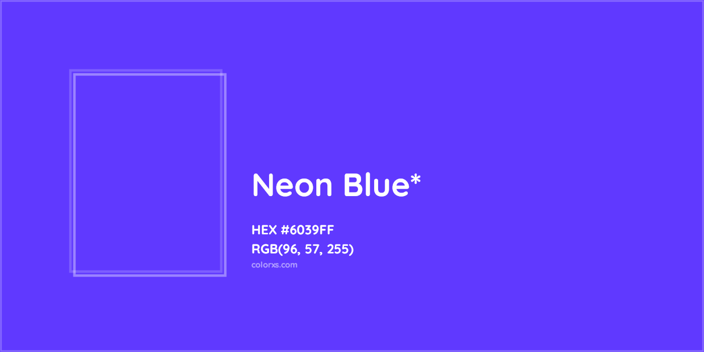HEX #6039FF Color Name, Color Code, Palettes, Similar Paints, Images