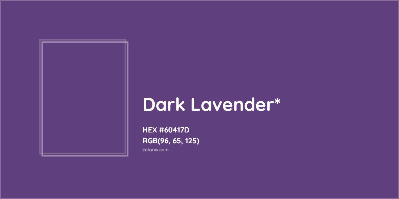 HEX #60417D Color Name, Color Code, Palettes, Similar Paints, Images
