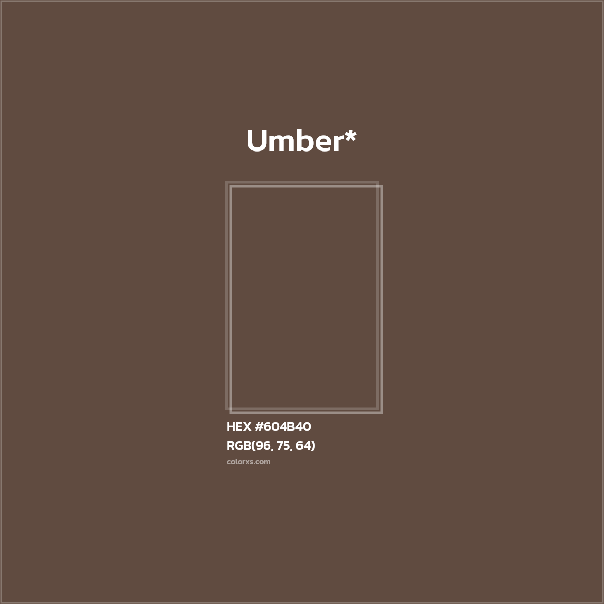 HEX #604B40 Color Name, Color Code, Palettes, Similar Paints, Images
