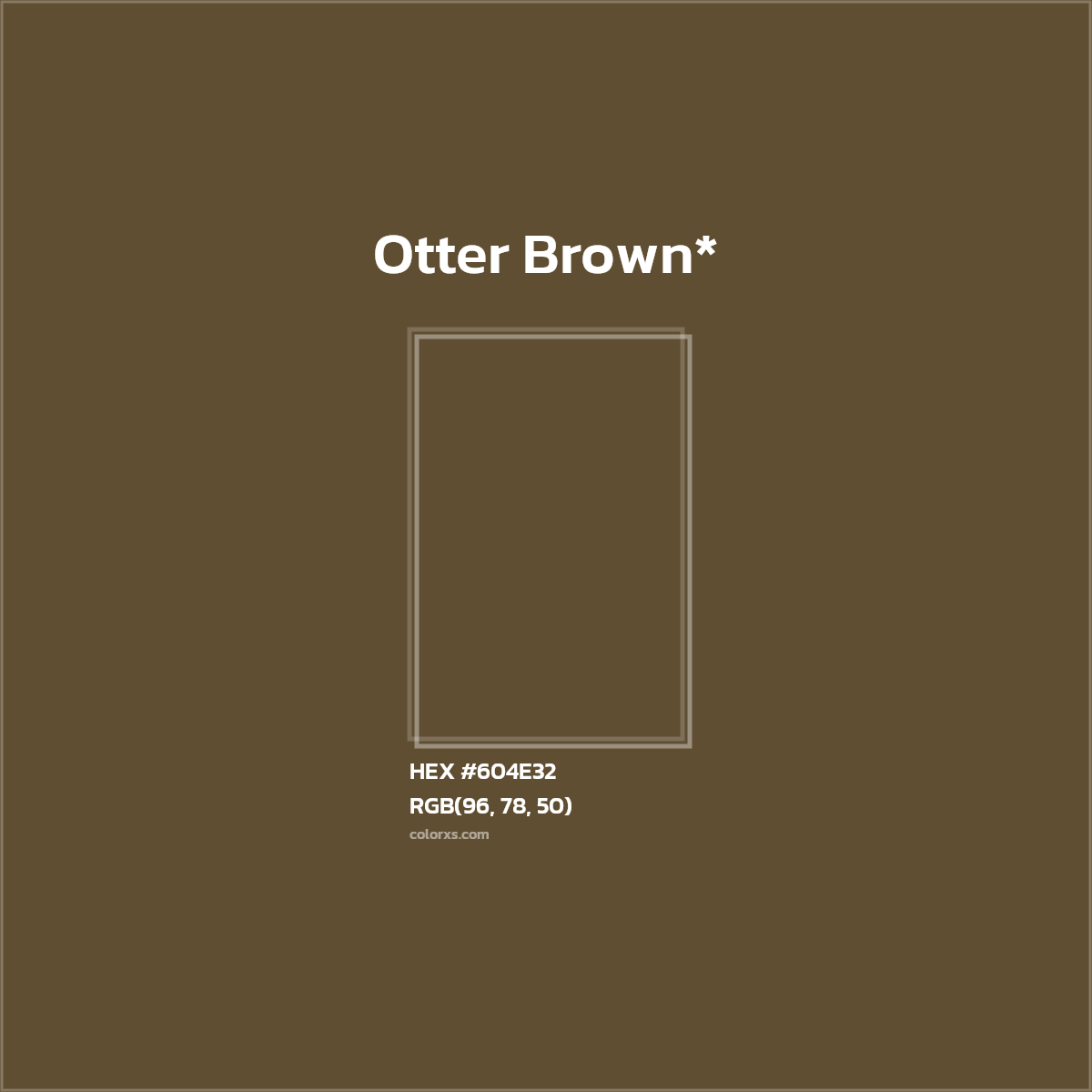 HEX #604E32 Color Name, Color Code, Palettes, Similar Paints, Images