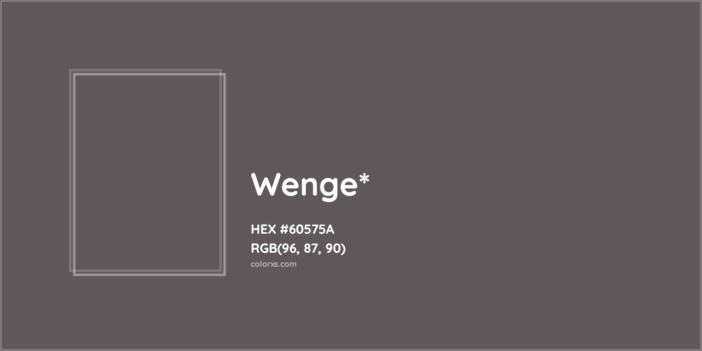 HEX #60575A Color Name, Color Code, Palettes, Similar Paints, Images