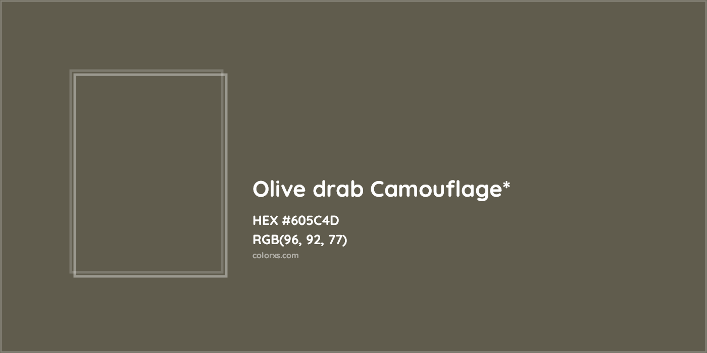 HEX #605C4D Color Name, Color Code, Palettes, Similar Paints, Images