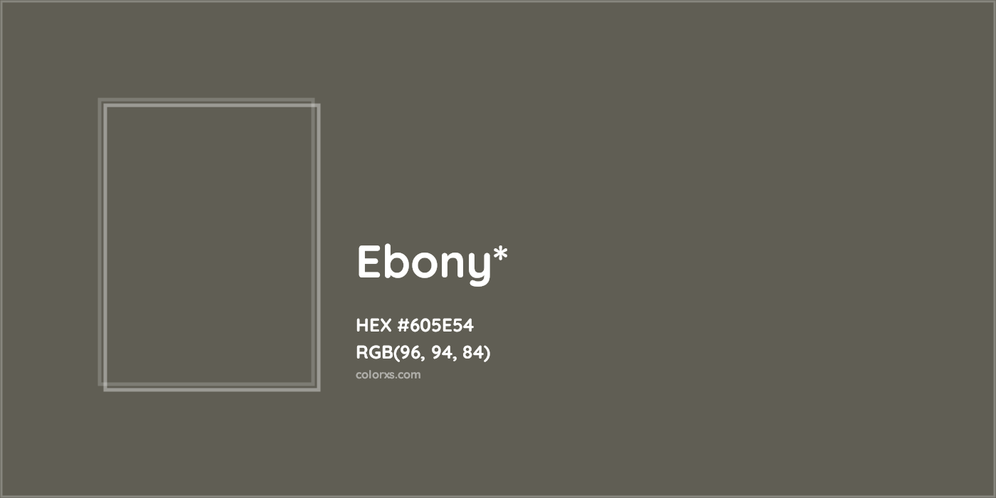 HEX #605E54 Color Name, Color Code, Palettes, Similar Paints, Images