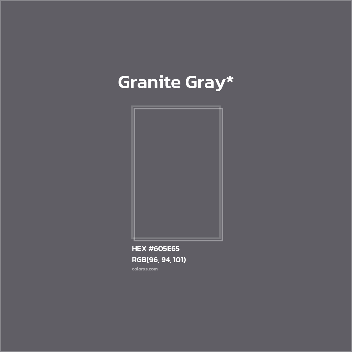 HEX #605E65 Color Name, Color Code, Palettes, Similar Paints, Images