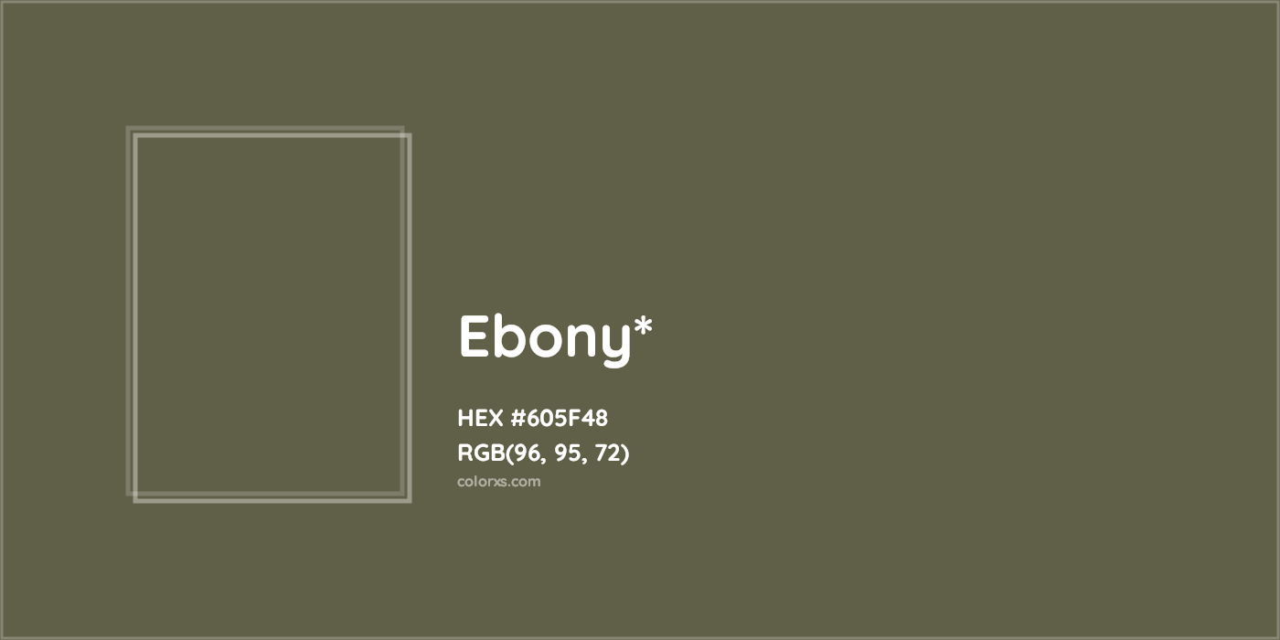 HEX #605F48 Color Name, Color Code, Palettes, Similar Paints, Images