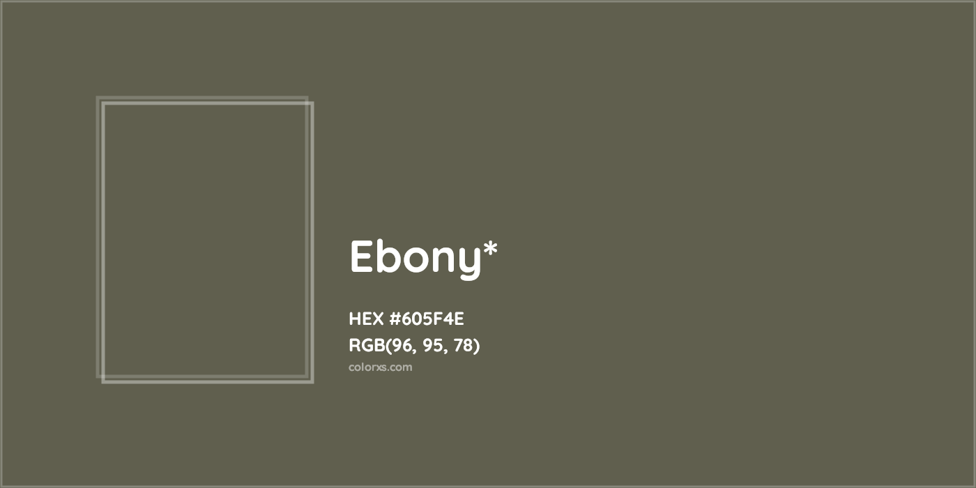 HEX #605F4E Color Name, Color Code, Palettes, Similar Paints, Images