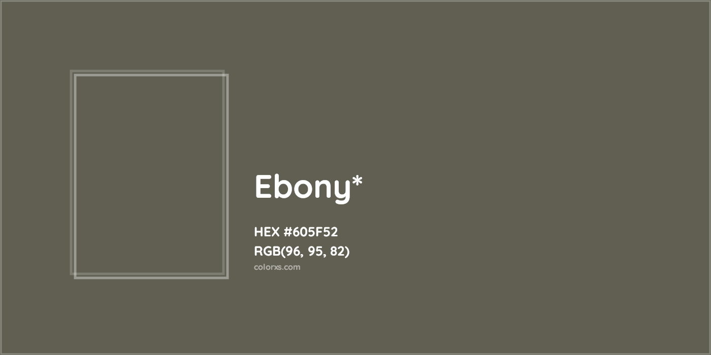 HEX #605F52 Color Name, Color Code, Palettes, Similar Paints, Images