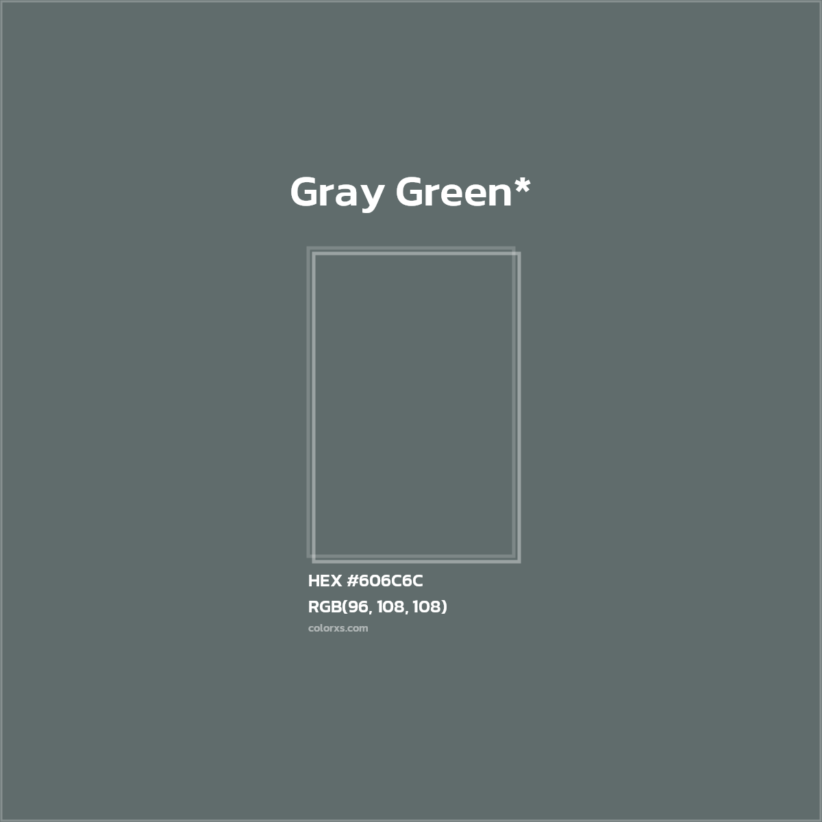 HEX #606C6C Color Name, Color Code, Palettes, Similar Paints, Images