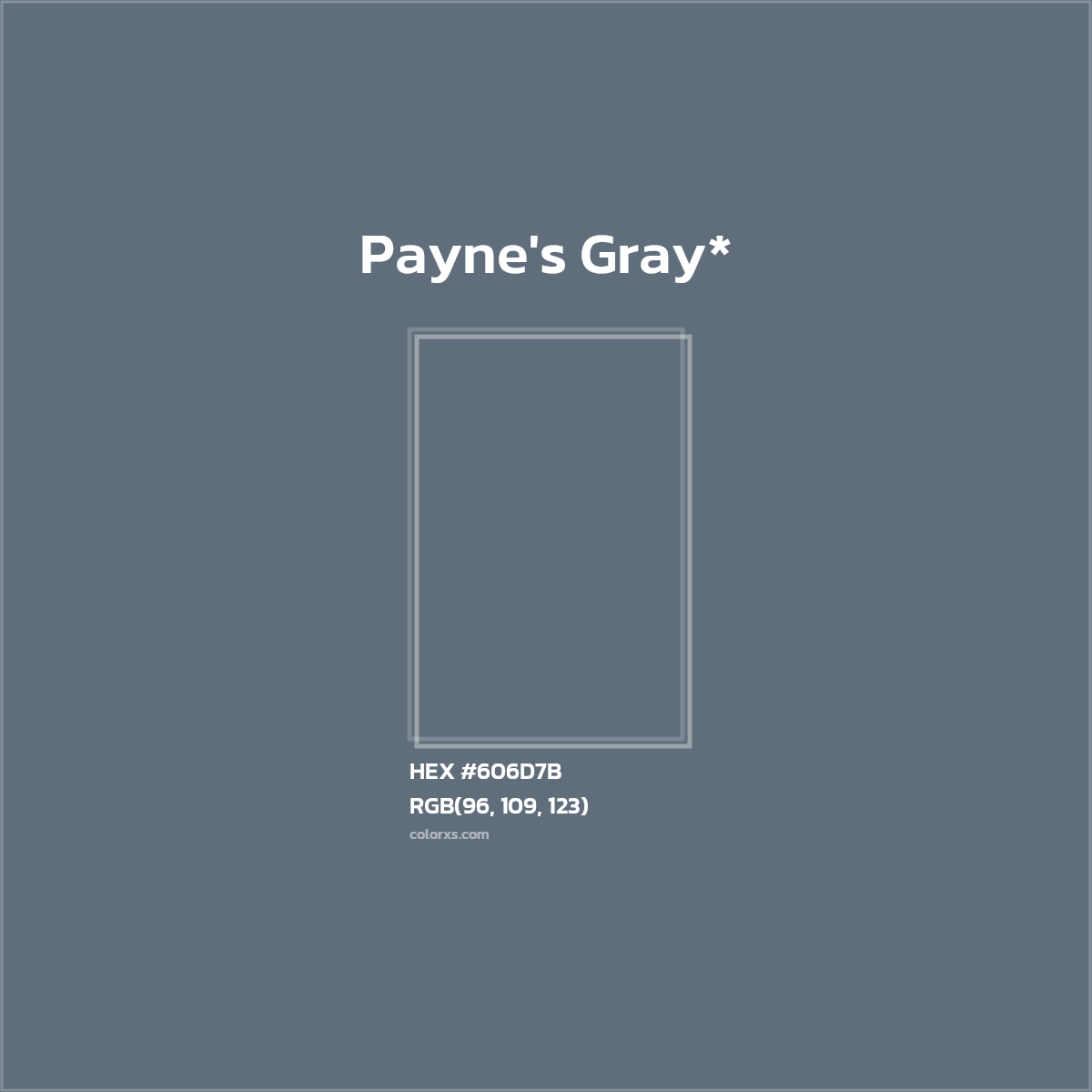 HEX #606D7B Color Name, Color Code, Palettes, Similar Paints, Images