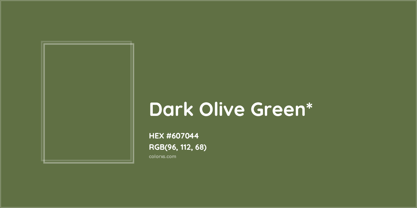 HEX #607044 Color Name, Color Code, Palettes, Similar Paints, Images
