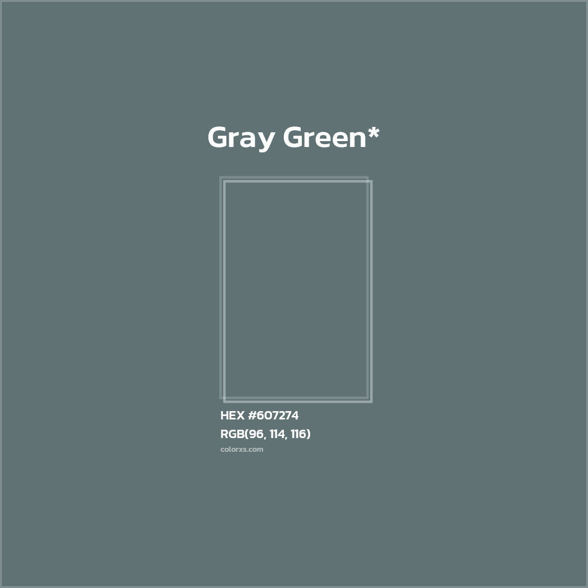 HEX #607274 Color Name, Color Code, Palettes, Similar Paints, Images