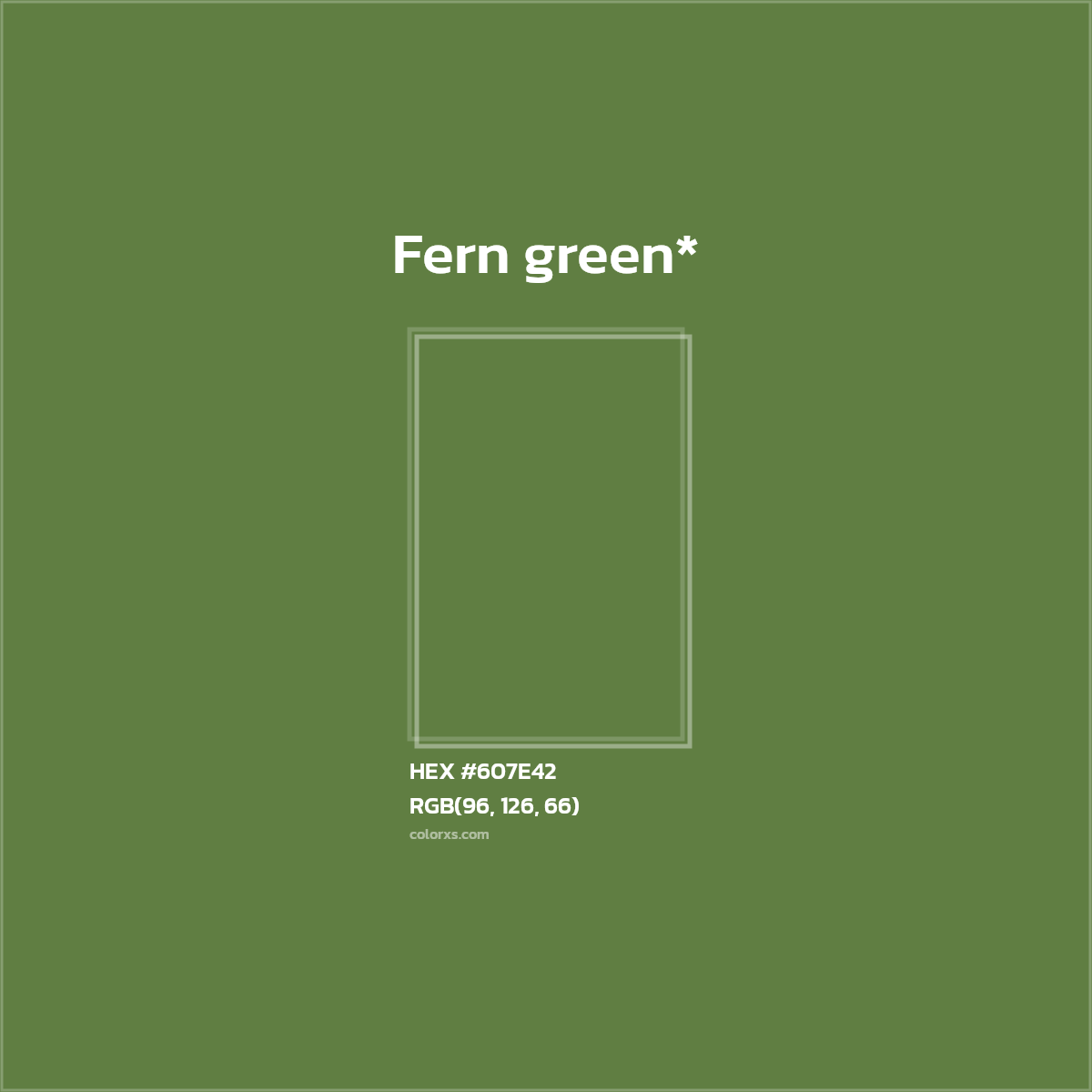 HEX #607E42 Color Name, Color Code, Palettes, Similar Paints, Images