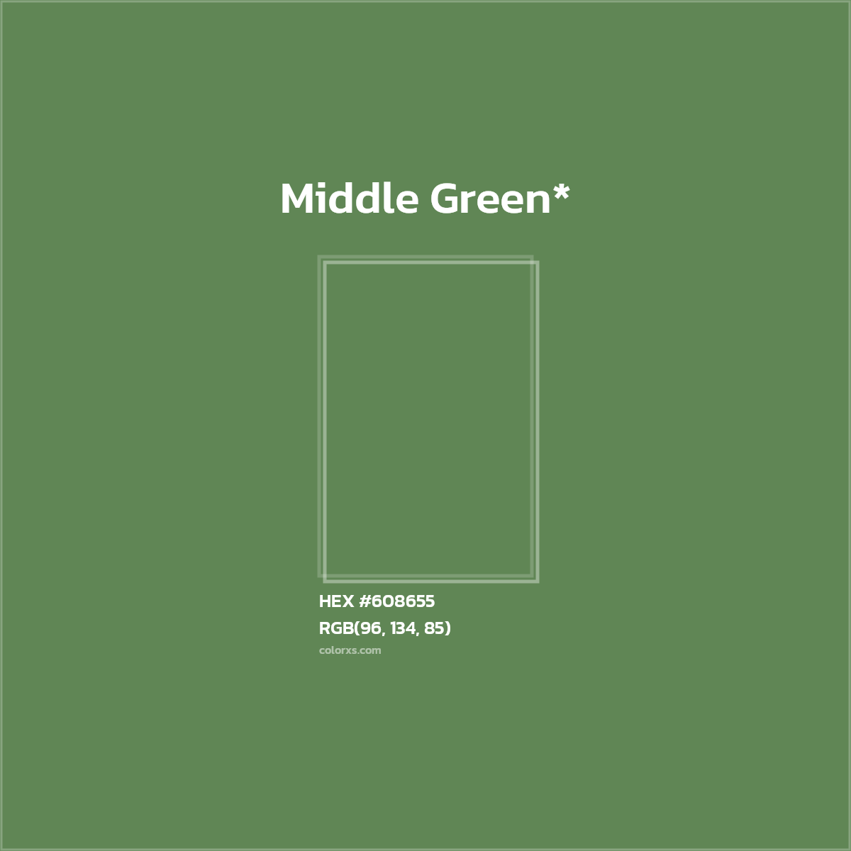 HEX #608655 Color Name, Color Code, Palettes, Similar Paints, Images