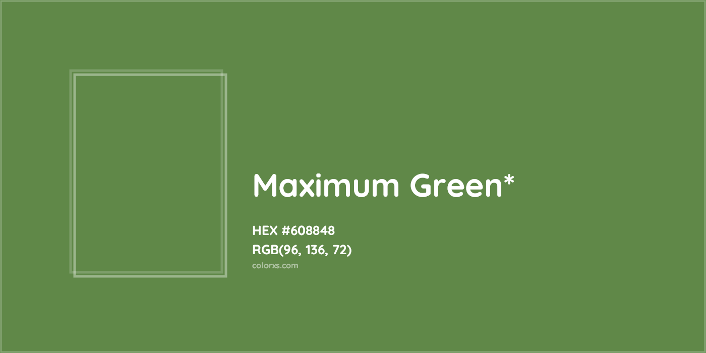 HEX #608848 Color Name, Color Code, Palettes, Similar Paints, Images
