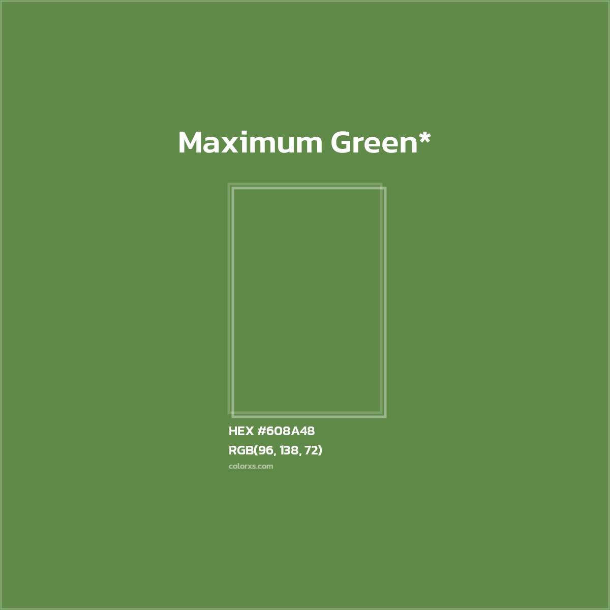 HEX #608A48 Color Name, Color Code, Palettes, Similar Paints, Images