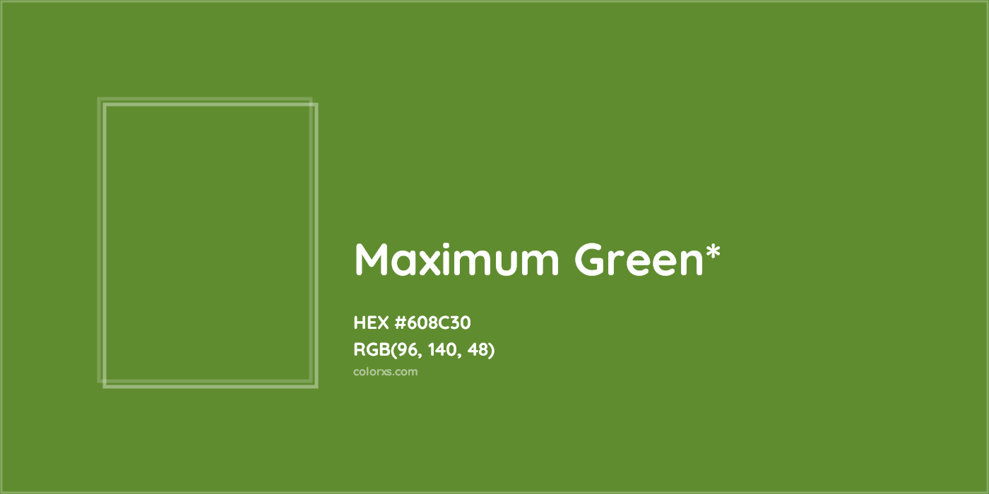 HEX #608C30 Color Name, Color Code, Palettes, Similar Paints, Images