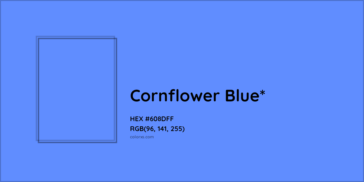 HEX #608DFF Color Name, Color Code, Palettes, Similar Paints, Images