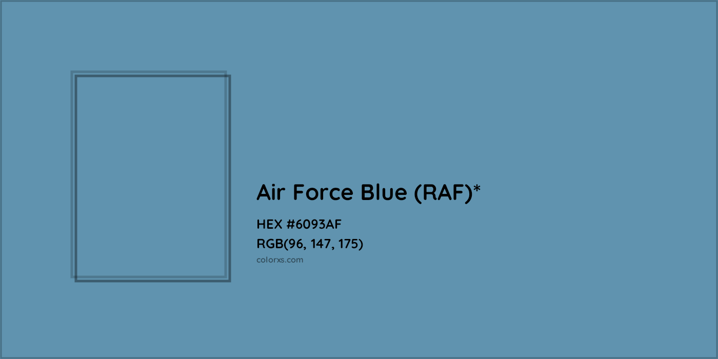HEX #6093AF Color Name, Color Code, Palettes, Similar Paints, Images