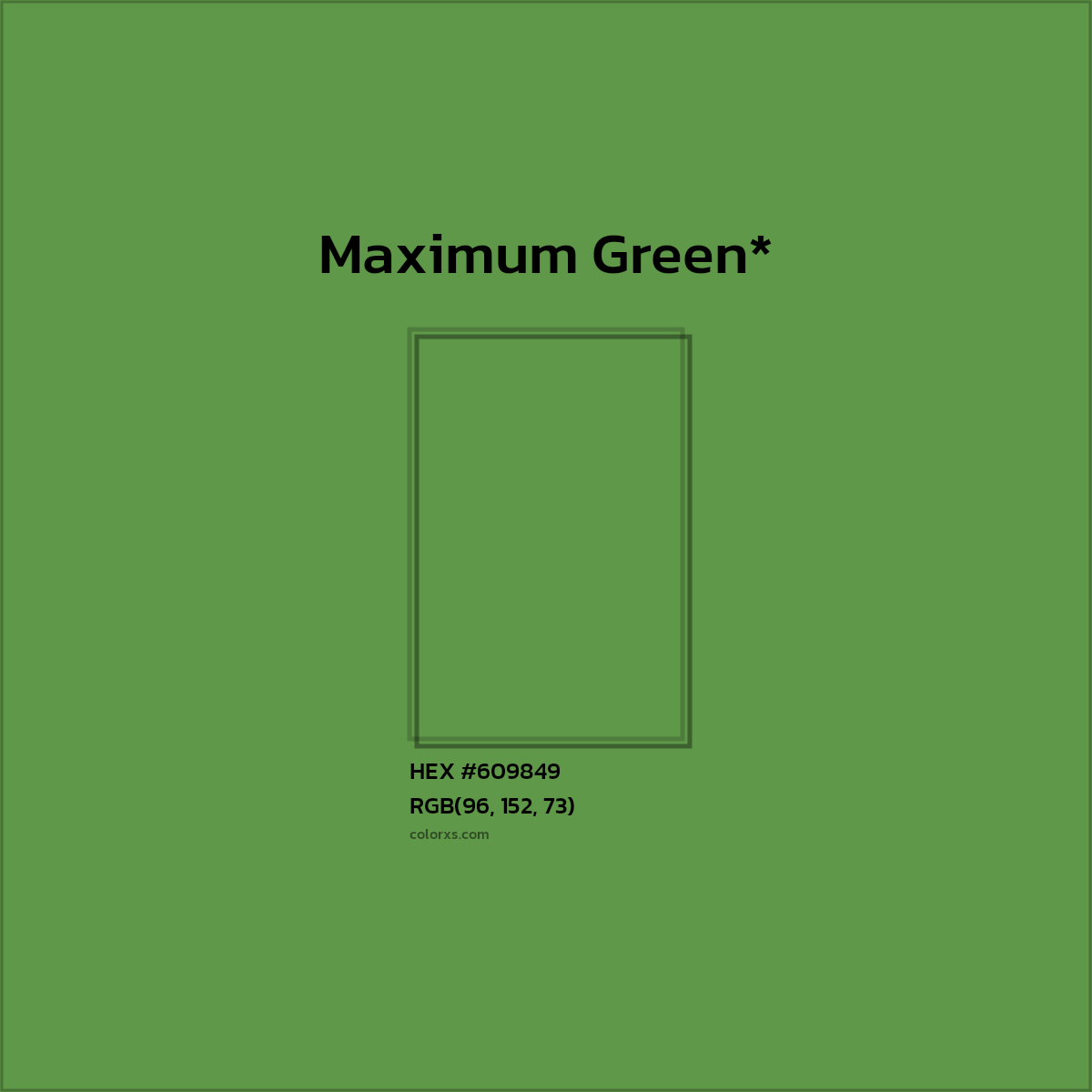 HEX #609849 Color Name, Color Code, Palettes, Similar Paints, Images